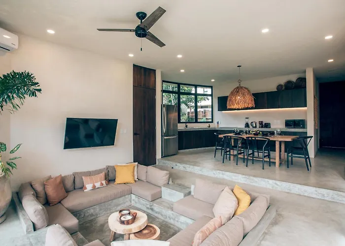 Villa Boho Jungle - Pvt Pool -100mbs- Concierge 7a Tulum