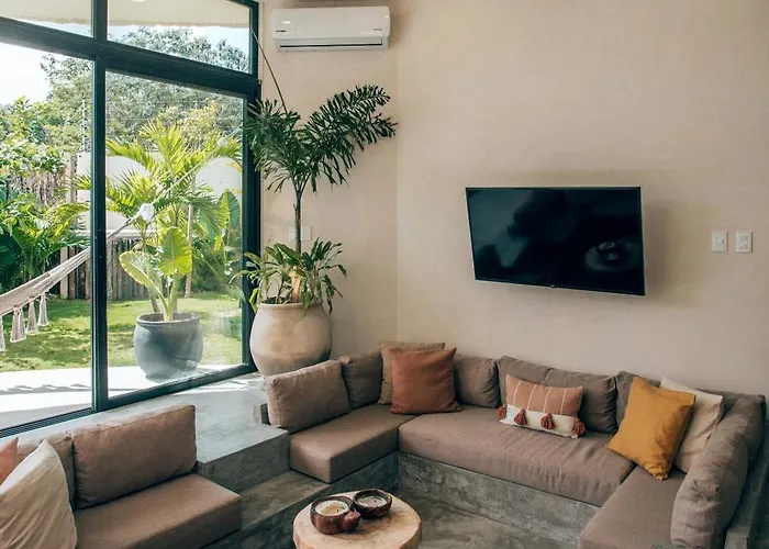 Villa Boho Jungle - Pvt Pool -100mbs- Concierge 7a Tulum