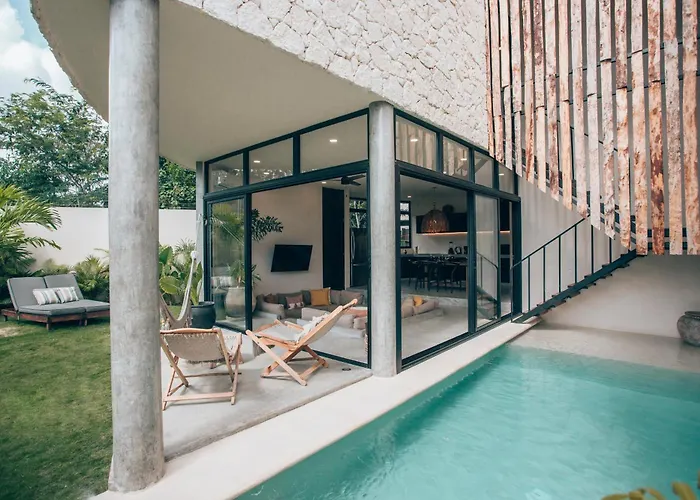 Villa Boho Jungle - Pvt Pool -100mbs- Concierge 7a Tulum