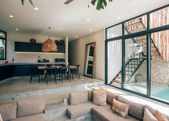 Boho Jungle - Pvt Pool -100mbs- Concierge 7a * Tulum